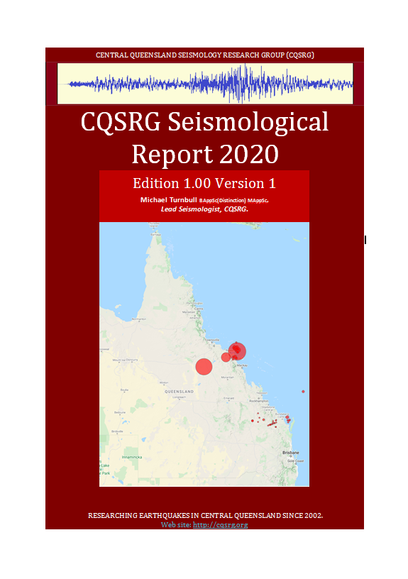 CQSRG Seismological Report 2020